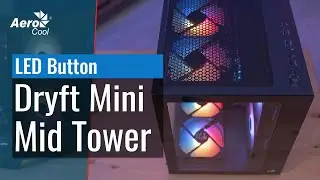 Dryft Mini Tower Case - How to Control the RGB Lighting with the PC LED Button