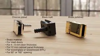 Cabinet Door Hinge  Bonsai  from SISO Denmark