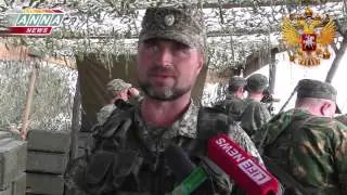 ЛНР  Занятия по огневой подготовке артиллерийских дивизионов