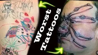 🔴The Worst tattoos on YouTube. 😱