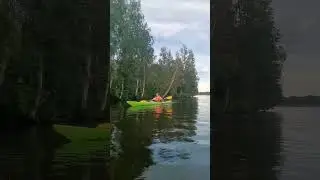 Каяк лето на карельском перешейке... #природа #озеро #nature #lake #каякинг