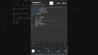 #28 String character strlen function in C program |