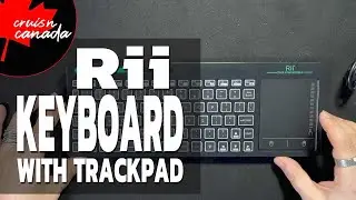 Rii K18 Plus Multimedia Wireless Keyboard with Trackpad