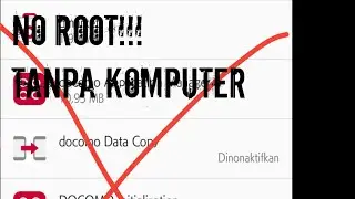 Cara debloat aplikasi bawaan hp docomo NO ROOT