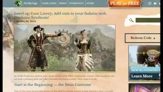 Archeage Costume Synthesis Guide stats for your costumes!