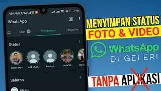 Cara Simpan Status Foto dan Video WhatsApp tanpa Aplikasi