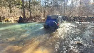Exploring the Ozarks - Sand Gap Area Water Crossings, Mud Holes, Waterfalls and Camping
