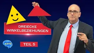 Dreiecke Teil 5 - Winkelbeziehungen im rechtwinkligen Dreieck
