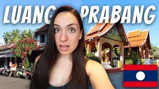 LUANG PRABANG, LAOS TRAVEL VLOG 🇱🇦 backpacking southeast asia