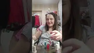 слои лаков на моих ногтях 1 часть