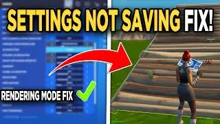 How To Fix Fortnite Stuck On DX11,12 & Performance Mode! | Fortnite Rendering Mode Not Changing Fix!