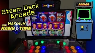Steam Deck Arcade - NBA Maximum Hangtime - MAME