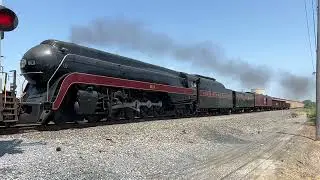 Norfolk & Western No. 611 passing through Chambersburg
