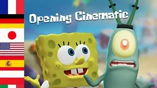 Battle for Bikini Bottom: Rehydrated - Opening Cinematic in 7 different languages