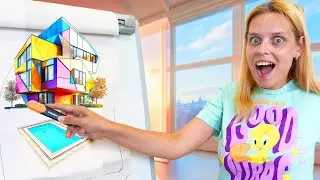 🧐 ADEVĂRUL despre NOUA CASĂ a NOASTRĂ din ORADEA 🏡 Arătăm CAMERA MAREI și a BRIANEI 🥳 Partea 1