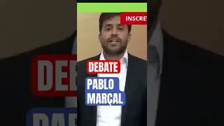 Pablo Marçal no debate.