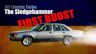 DIY Electric Turbo: Sledgehammer - First Boost!