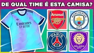 ⚽ ADIVINHE O TIME PELA CAMISA 👕 | #QUIZ #FUTEBOL #kwaibrasiloficial #quizbrasil