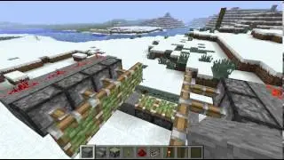 Minecraft: How To Build A 2x2 Hidden Door