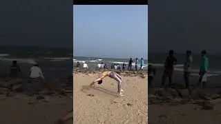 Wow great flexibility 🤸‍♂️#shorts #flip @prashanthprashu_