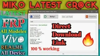 Miko MTK Unlock OfflineTool V00002 latest Version Free Download, Frp, UserData, Oppo, vivo, Xiaomi
