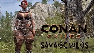 PT.2 Chained Elf Chaining Some Named Thralls - Conan Exiles (Savage Wilds Map Mod) PC Gameplay