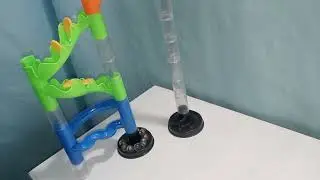Carrera de canicas | Marble Run ASMR  / pista de canicas de colores 🤩