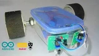 Arduino simple line follower robot.