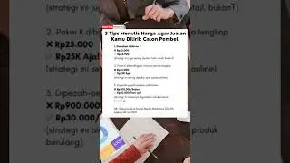 Tips Menulis Harga Supaya Konsumen Tertarik