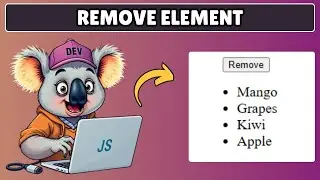 How to Remove Element in Javascript
