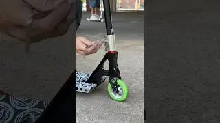 install at the skatepark #scootering #shopecx #griptape #griptapeasmr