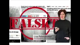 Ljugande journalist blir ställd av motfrågor