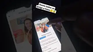 Sumiu todas as fotos e amigos do Facebook 😯!!!