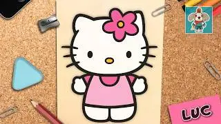 Como Dibujar Hello Kitty | Paso a Paso