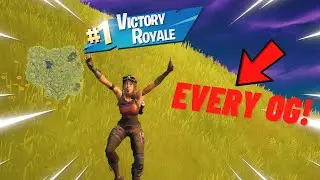 Winning a Game with EVER OG Skin (Renegade Raider, Pink Ghoul Trooper, Purple Skull, Aerial Assault)