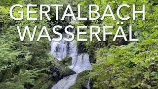 Gertelbach Waterfall, Black Forest, Germany (4K)