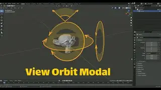 Blender View Orbit Modal Addon