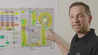 BUMAT - Industriedrehscheibe im Mercedes Sprinter Werk Düsseldorf