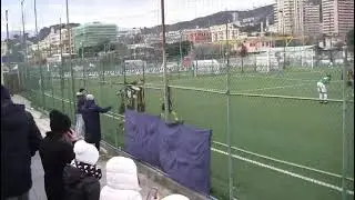 Campese vs Serra Riccò: il gol di Francesia
