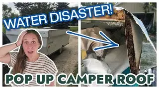 How I Rebuilt My Water-Damaged Pop-Up Camper Roof