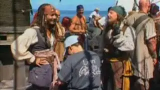 BEHIND THE SCENES ON PIRATES OF THE CARIBBEAN (Music Video)