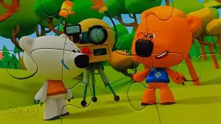 Bears Be-Be-Bears - jigsaw puzzles for kids with Bears Friends | Sunny Yellow