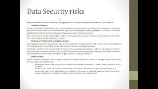 Cloud Computing- Cloud Data Security Risks