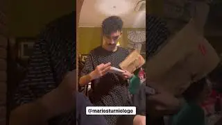 Dario Moccia Fa un Regalo a Mario Sturniolo