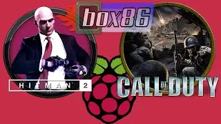 Hitman 2 & Call of Duty 1 TEST on RPI4 with BOX86 & Wine x86