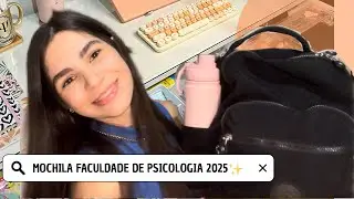 Bolsa da Faculdade | TUDO QUE VOU LEVAR NO ÚLTIMO SEMESTRE DE PSICOLOGIA