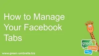 How to Manage Your Facebook Tabs (2017)