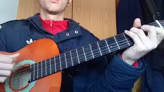 Como tocar amorfoda de Bad Bunny Guitarra