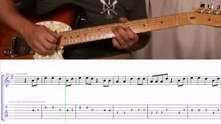 How to Play the Melody to Hold on Tight by Electric Light Orchestra on Guitar with TAB