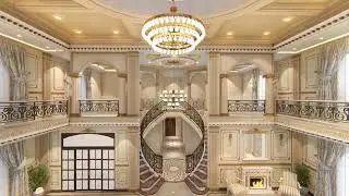 1 Kanal House Interior Design | luxurious Villa design | Royal living Hall Design | lavish Design